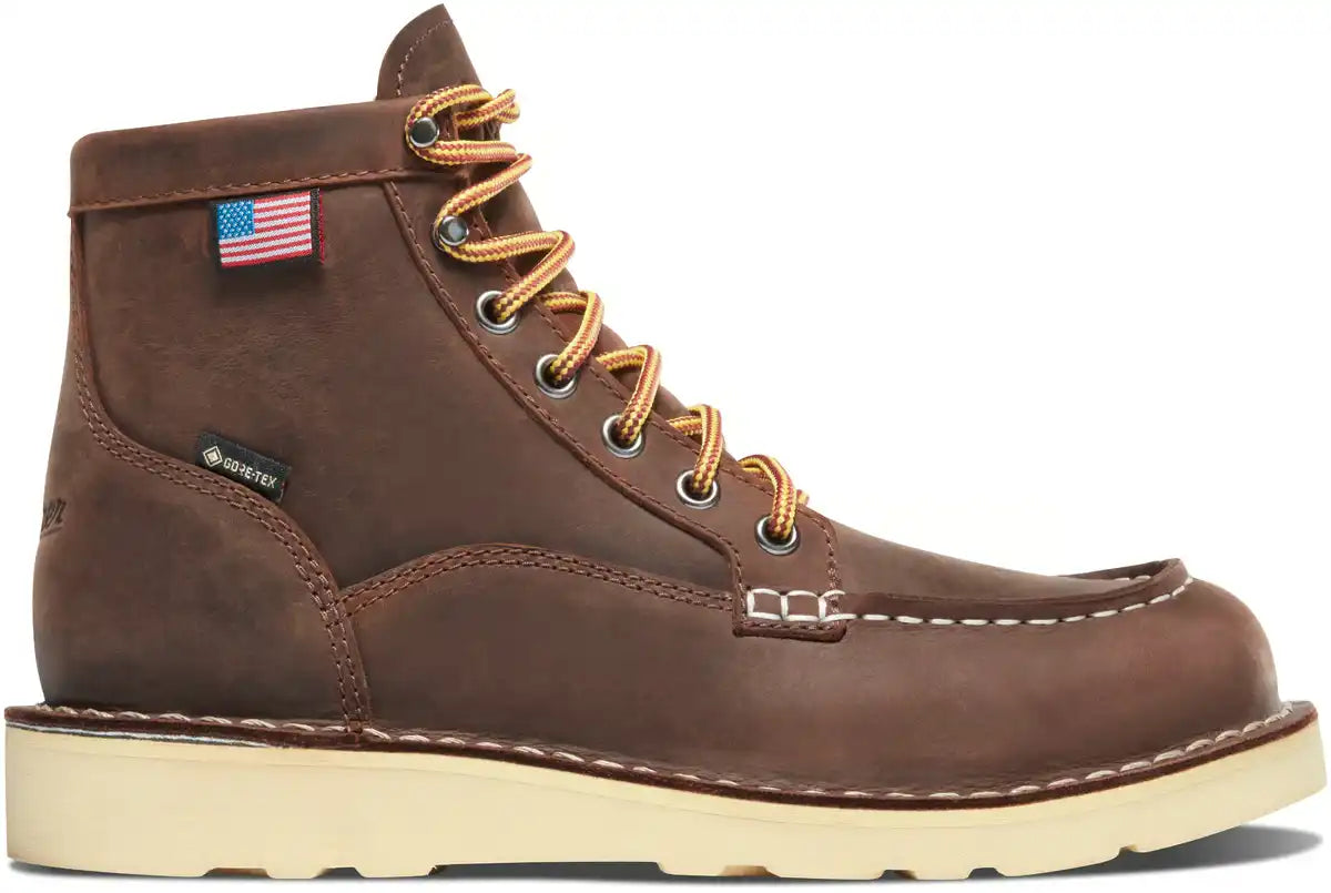Bull Run Moc Toe 6 Brown GTX W