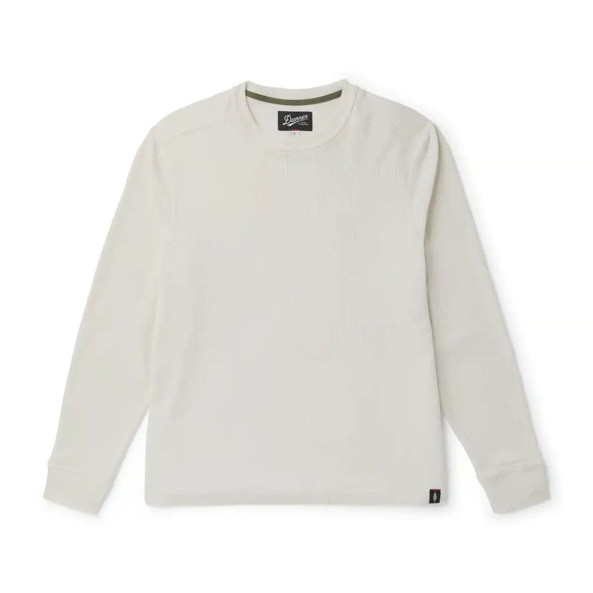 Santiam Waffle LS Tee Turtledove - M - Image 4