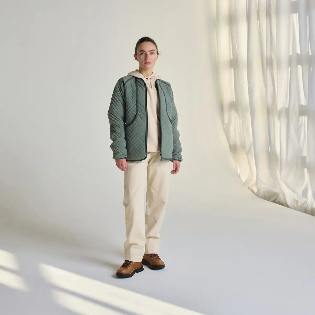 Women's Primaloft Liner Jacket Agave/Urban Chic - Image 6