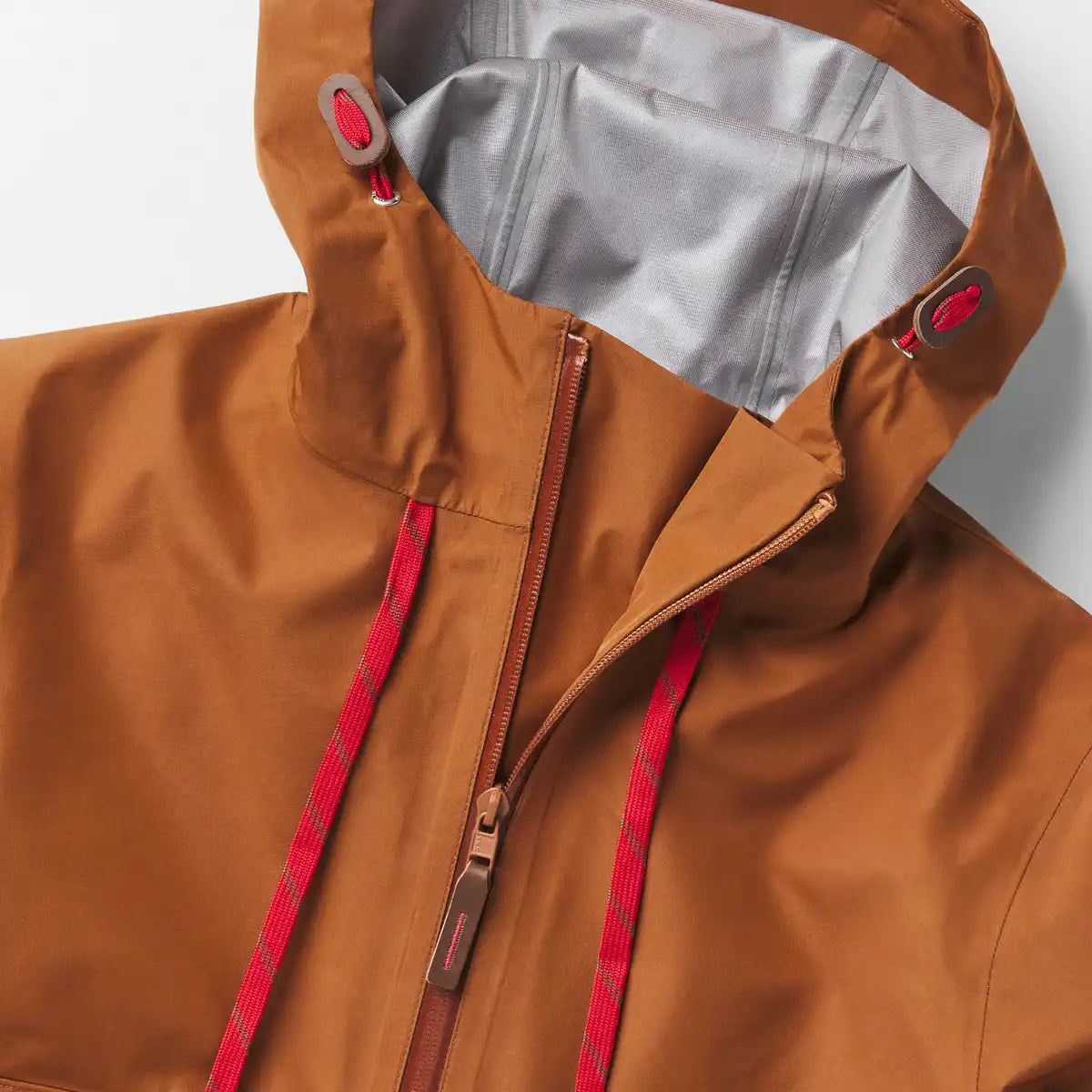Cascade Crest Packable 3L GTX Jacket Glazed Ginger - Image 6