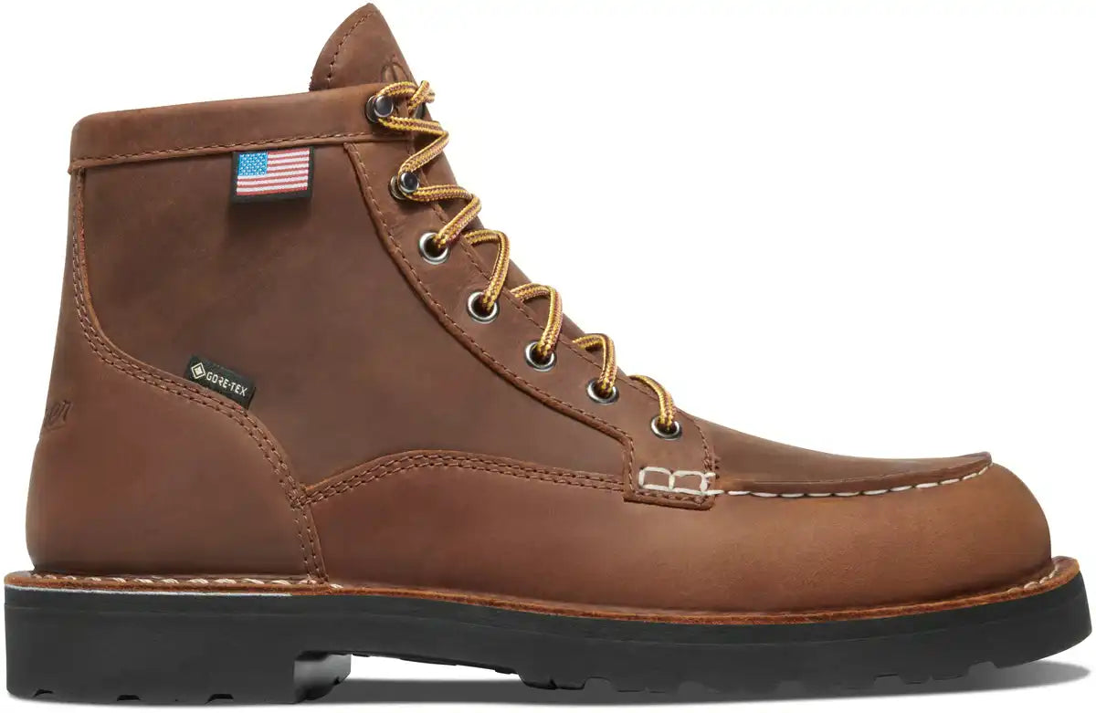 Bull Run Moc Toe 6 Tobacco GTX ST