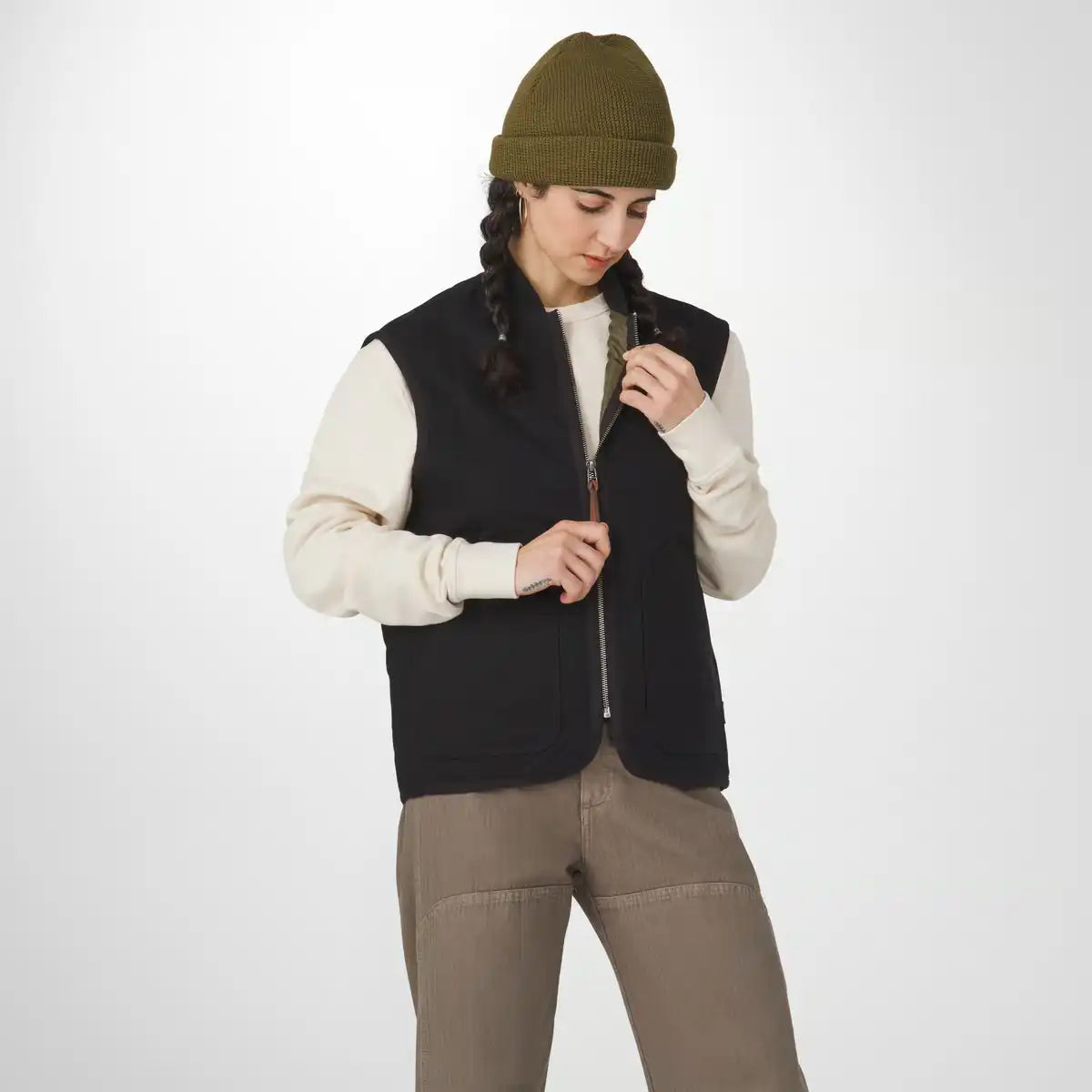 Danner Oxbow Primaloft Vest Black/Olive - Image 3