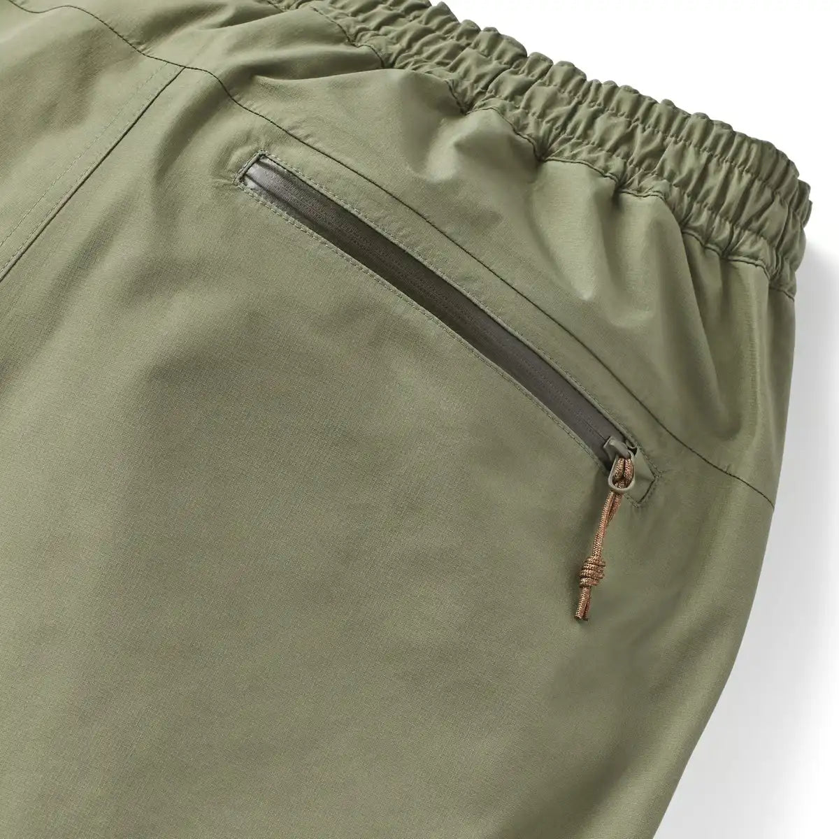 Cascade Crest Packable 3L GTX Rain Pants Dusty Olive - Image 11