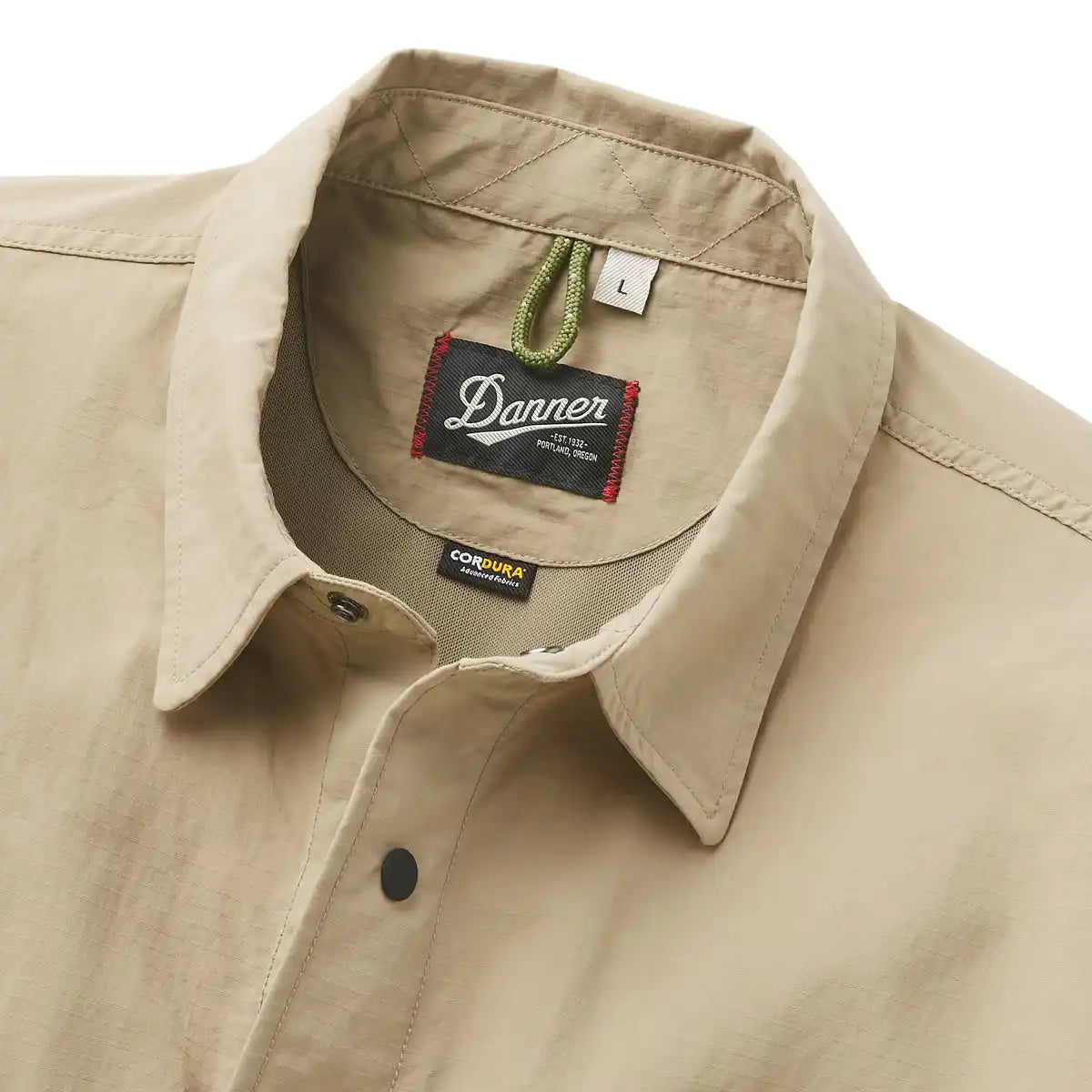 Men's Ripstop Overshirt Timberwolf - Image 3