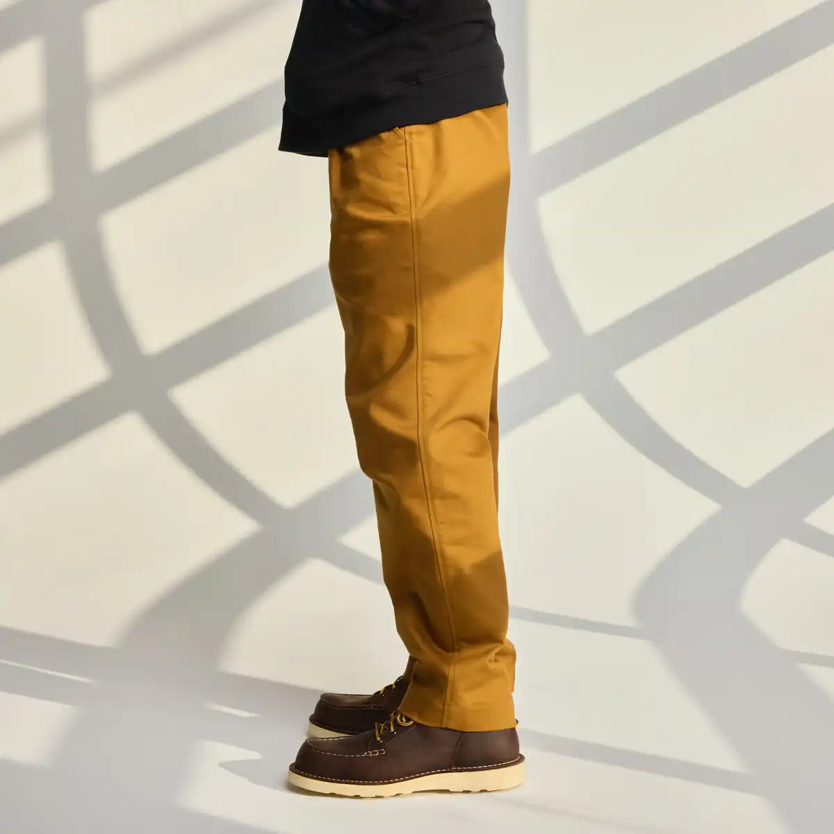 Men's Pleated Forager Pants Golden Brown - Image 6