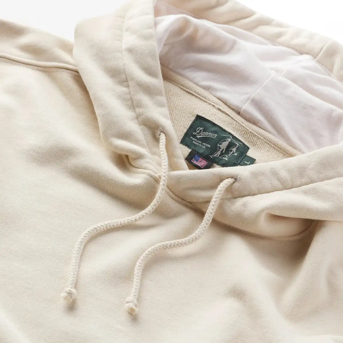 Danner 22oz Heavy Weight Hoodie Natural - Image 6