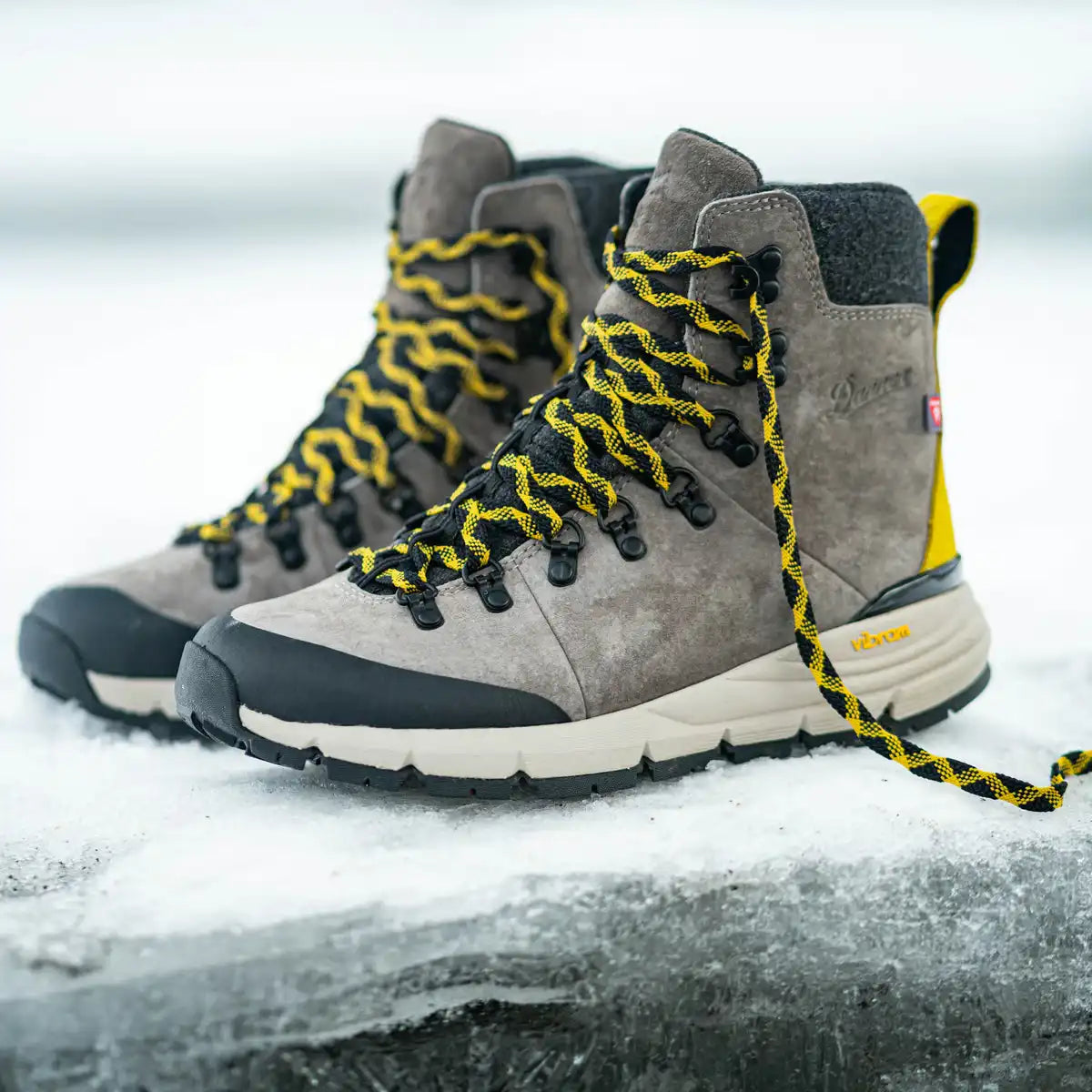 Women's Arctic 600 Side-Zip 7 Driftwood/Yellow 200G - Image 8