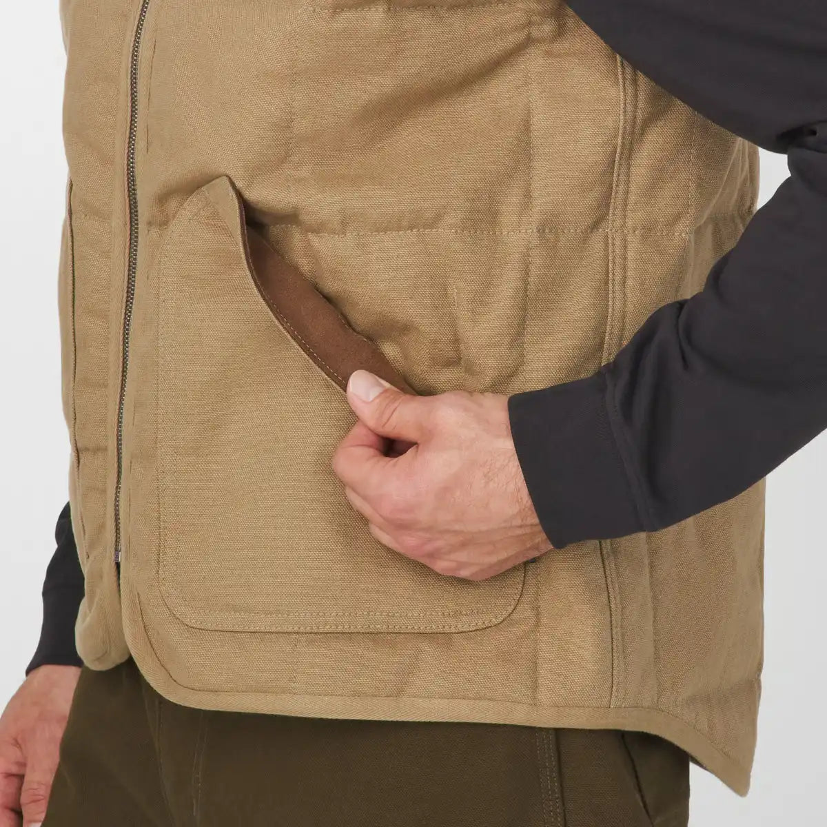 Danner Oxbow Primaloft Vest Dark Khaki/Olive - Image 7
