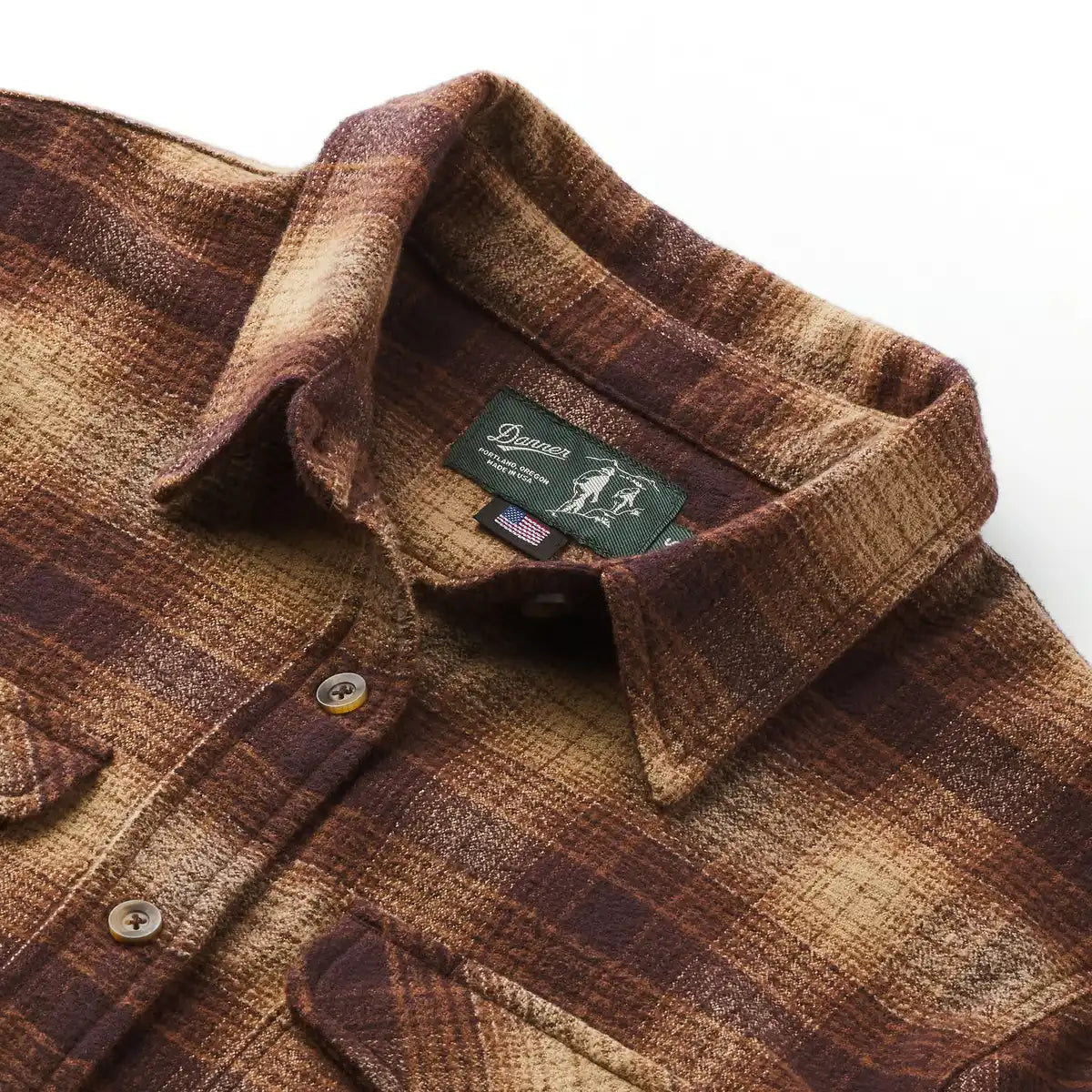Danner Sauvie Cotton Flannel Espresso Plaid - Image 7