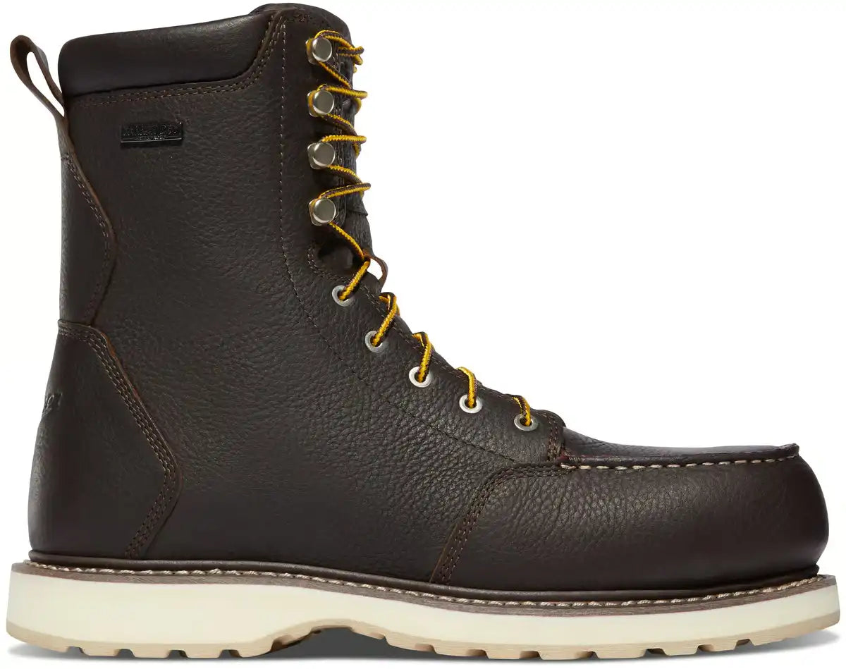 Cedar River Moc Toe 8 Dark Brown AL