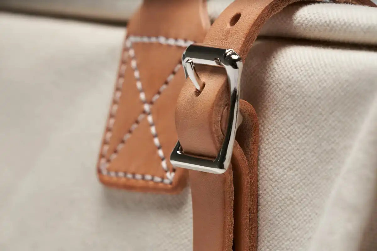 Canvas and Leather Tool Bag - Image 3