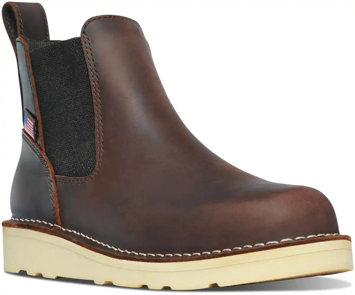 Women's Bull Run Chelsea 5 Brown Wedge - Image 2