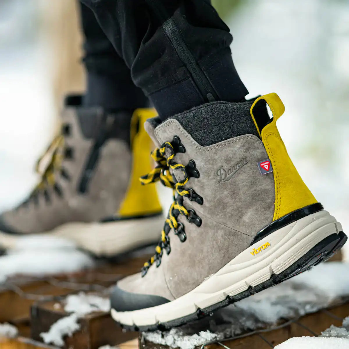 Women's Arctic 600 Side-Zip 7 Driftwood/Yellow 200G - Image 6