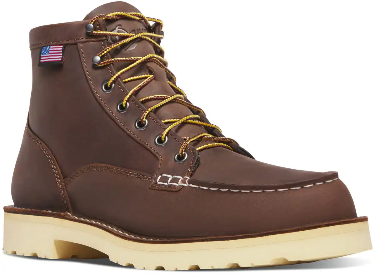 Bull Run Moc Toe 6 Brown Heel - Image 2