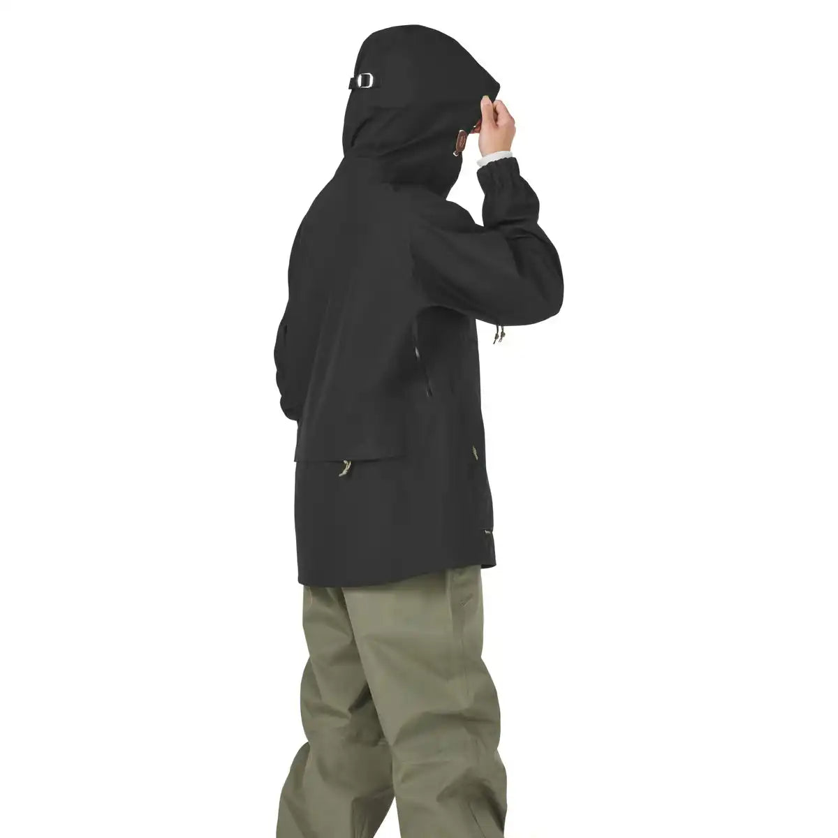 Cascade Crest Packable 3L GTX Jacket Black - Image 2