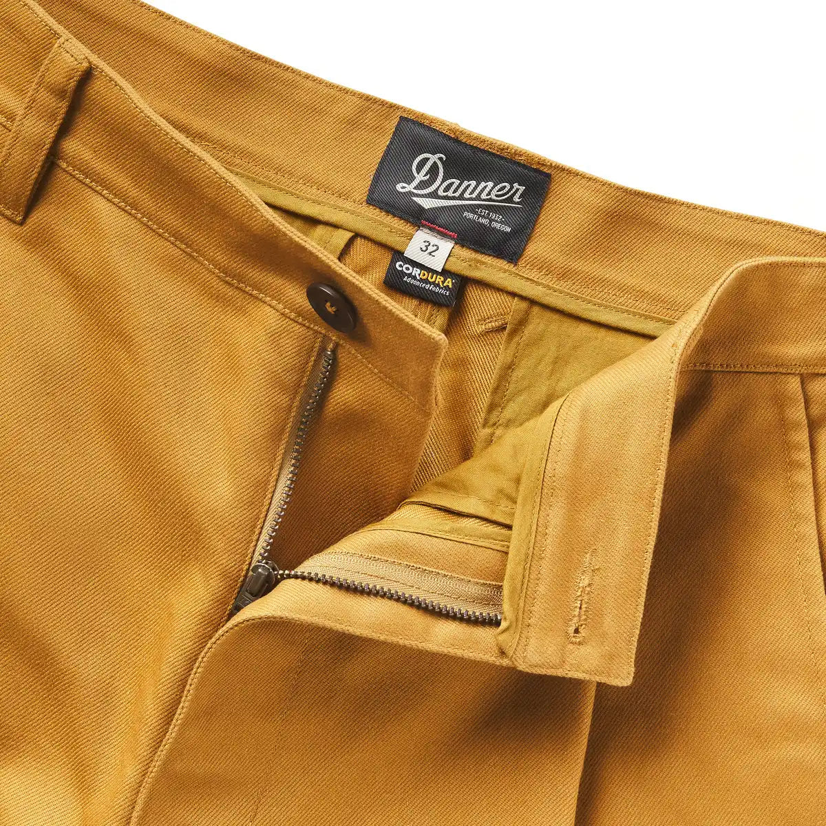 Men's Pleated Forager Pants Golden Brown - Image 2