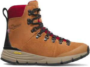 Arctic 600 Side-Zip 7 Brown/Red Felt 200G