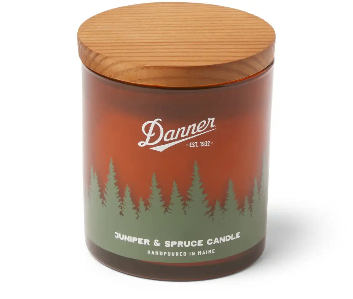 Danner Branded Juniper Spruce 10oz Candle - Image 2
