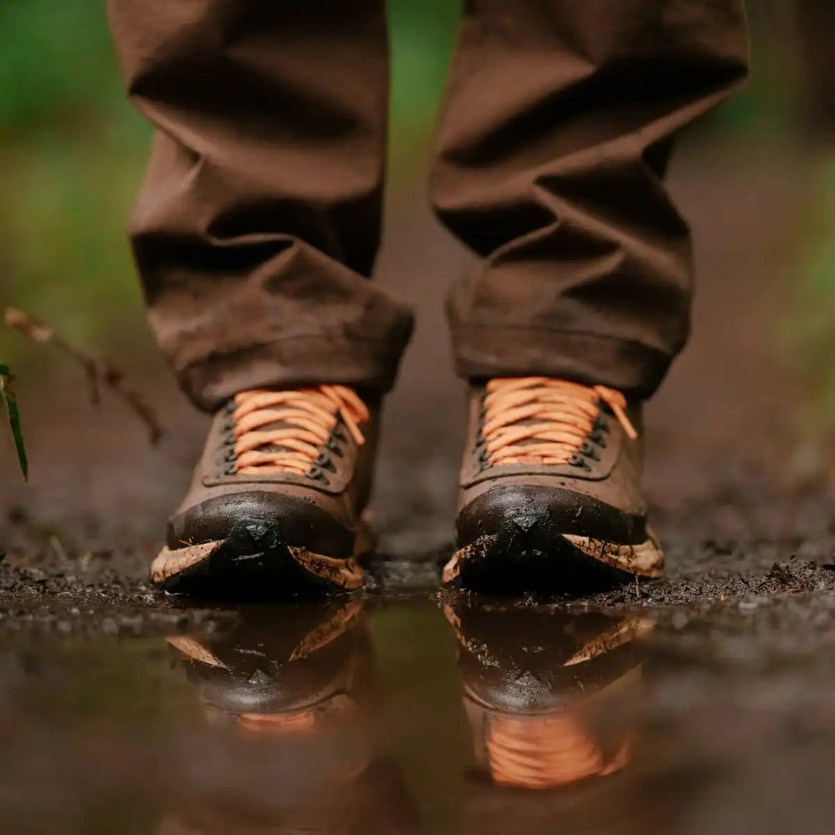 Trail Trainer Mid 4 Malt Brown/Orange Peel - Image 11