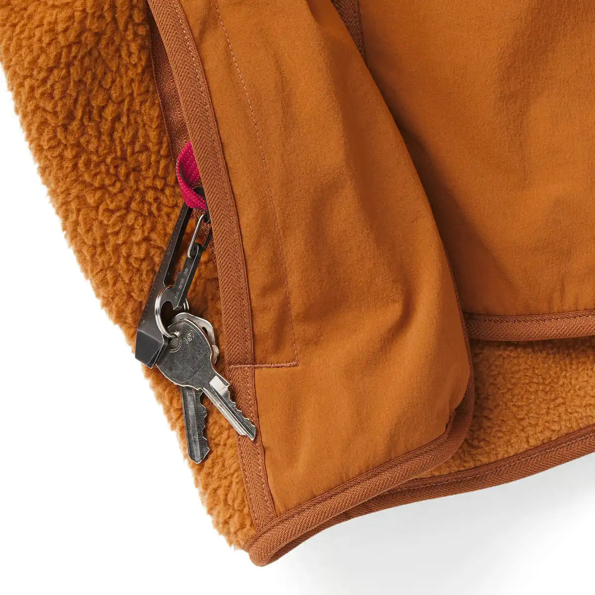 Wolf Creek Sherpa Jacket Glazed Ginger - Image 8