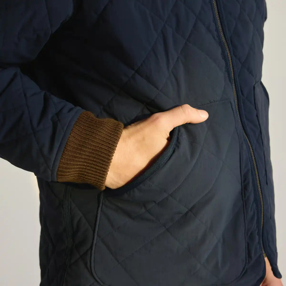 Men's Primaloft Liner Jacket Total Eclipse/Ermine - Image 7