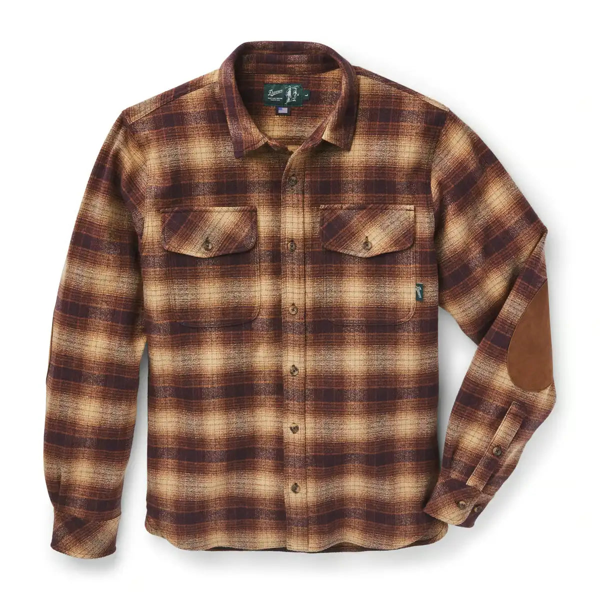 Danner Cedar Mill Cotton Flannel Espresso Plaid - Image 5