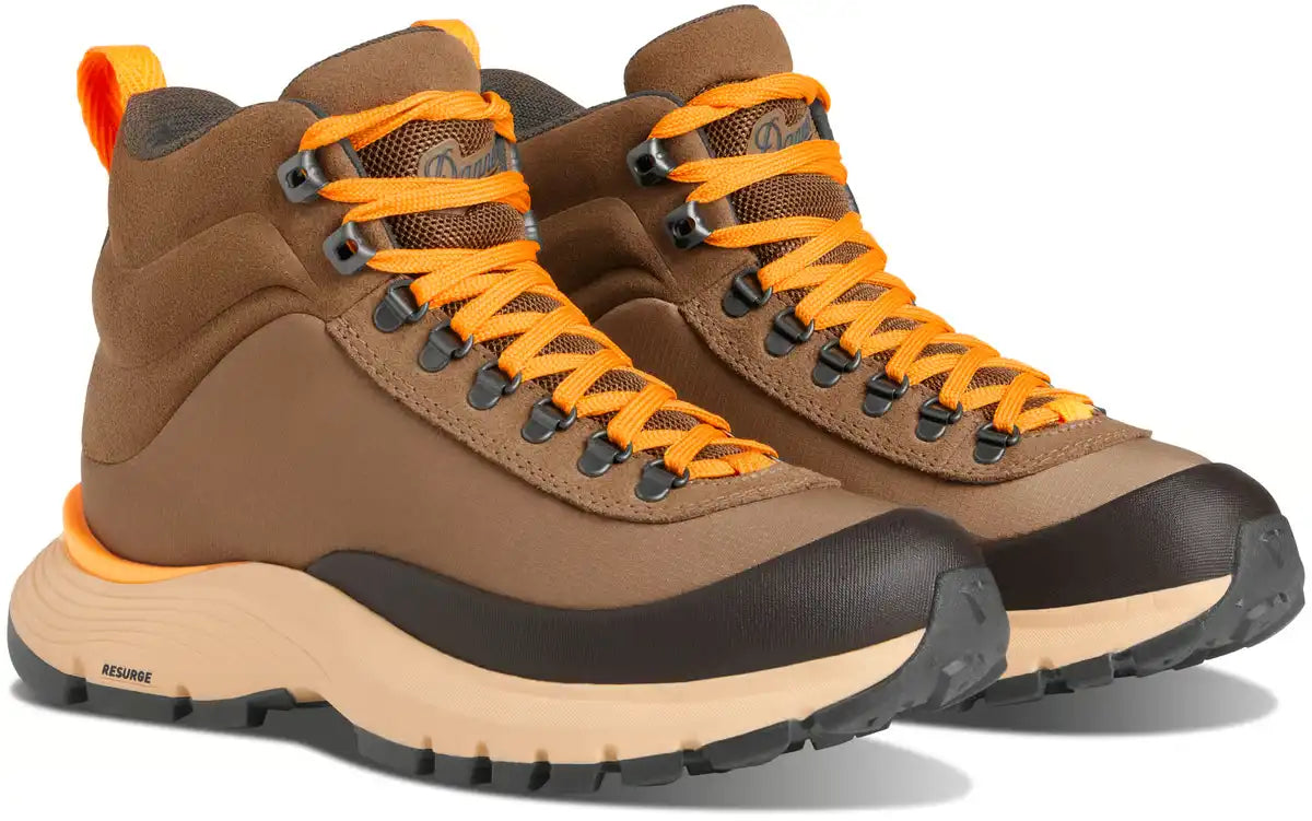 Trail Trainer Mid 4 Malt Brown/Orange Peel - Image 6