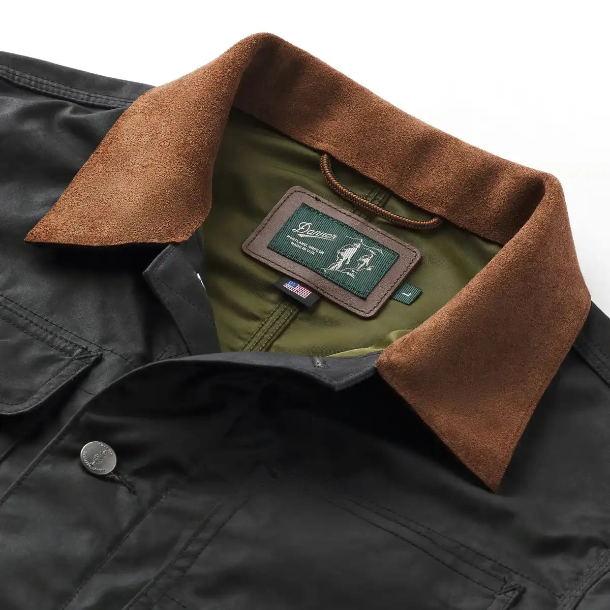 Danner Shipyard Waxed Jacket Black/Bison - Image 6