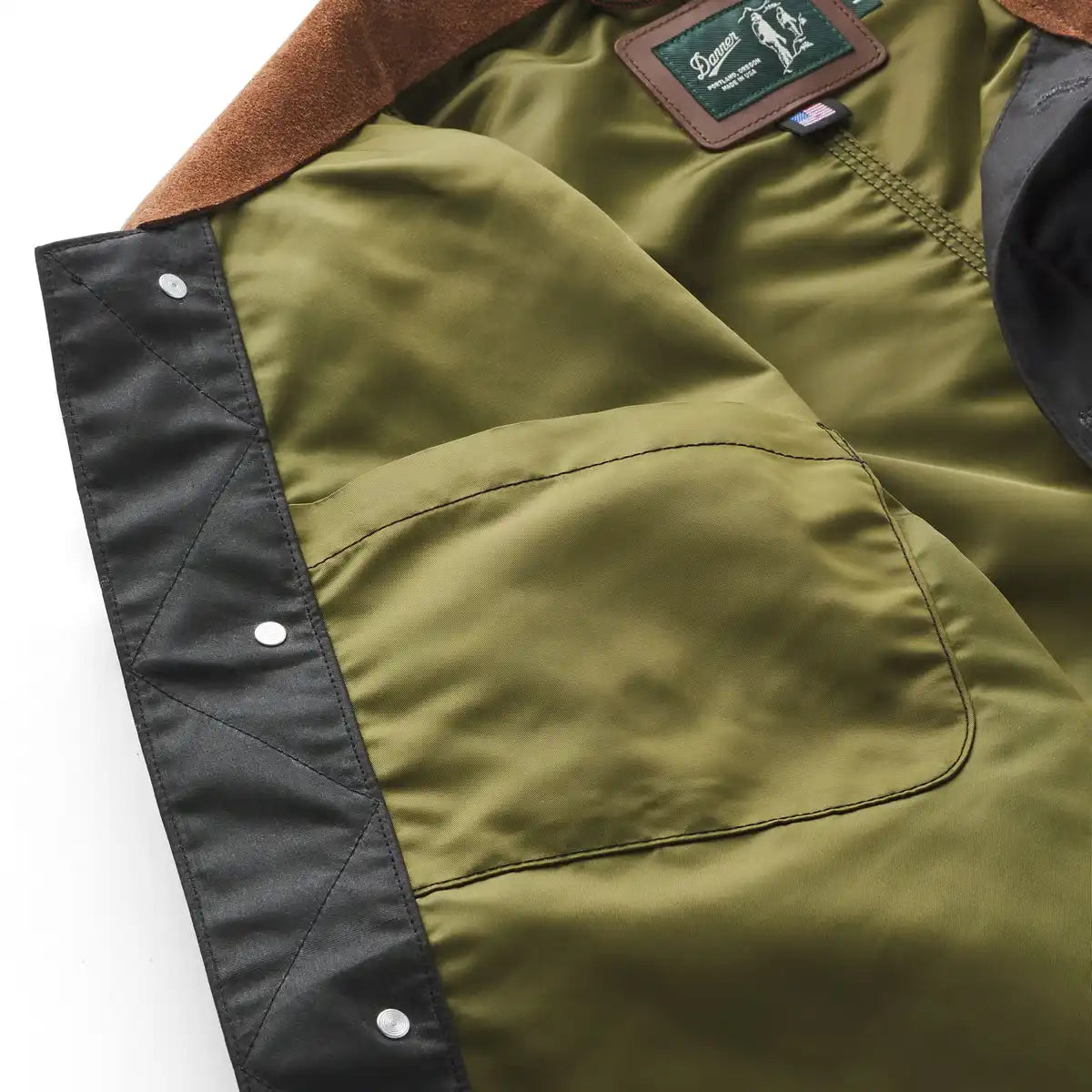 Danner Shipyard Waxed Jacket Black/Bison - Image 9