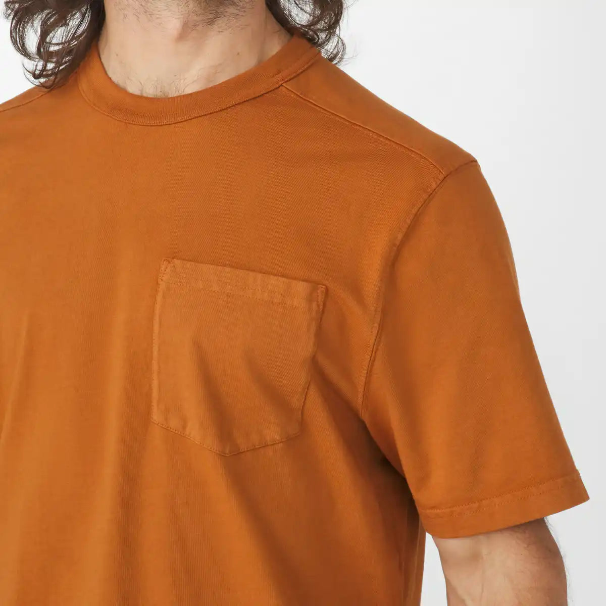 Danner 10.5oz Heavy Weight Pocket Tee Glazed Ginger - Image 4