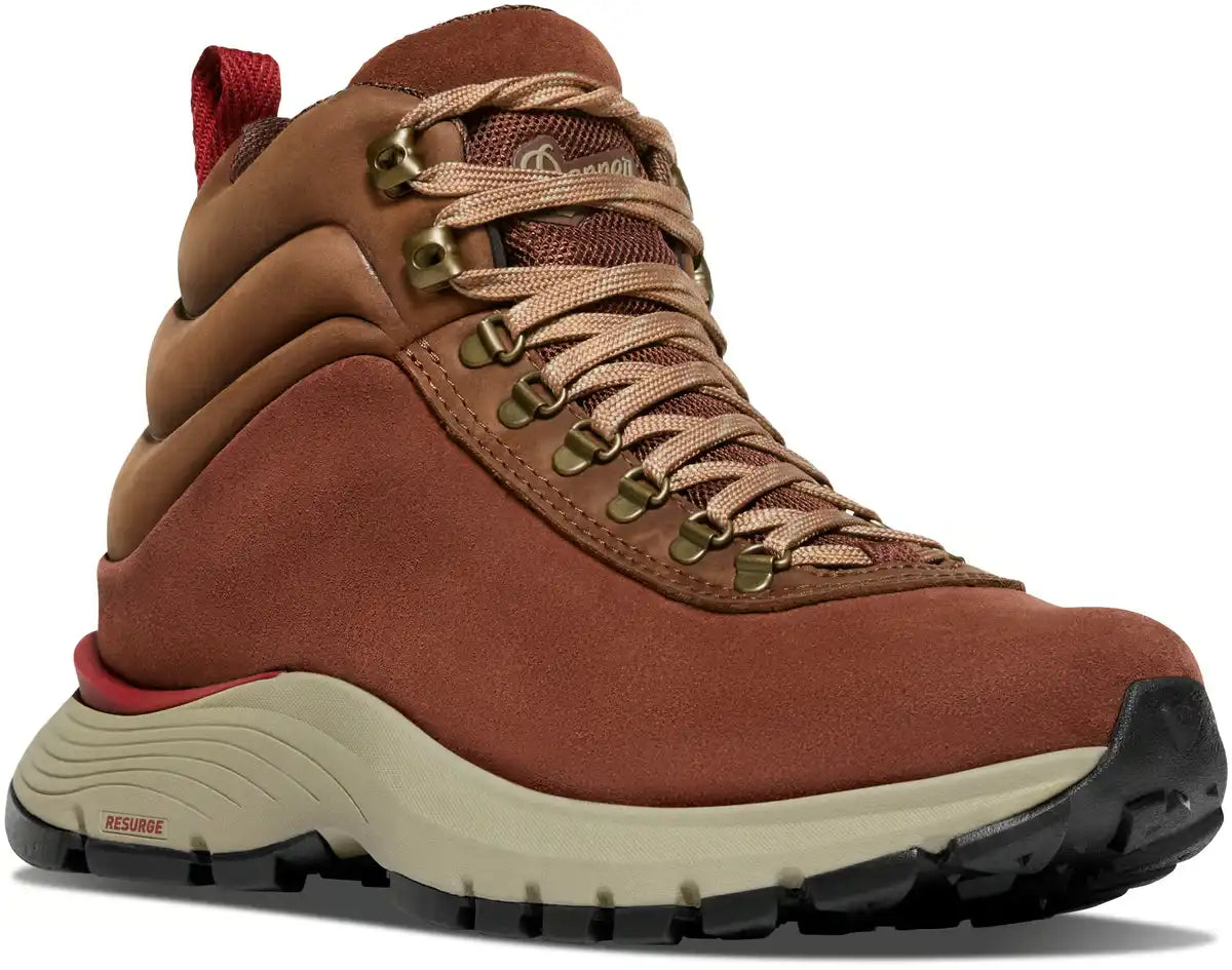 Women's Trail Trainer Mid 4 Chocolate Brown/Wine - Image 3