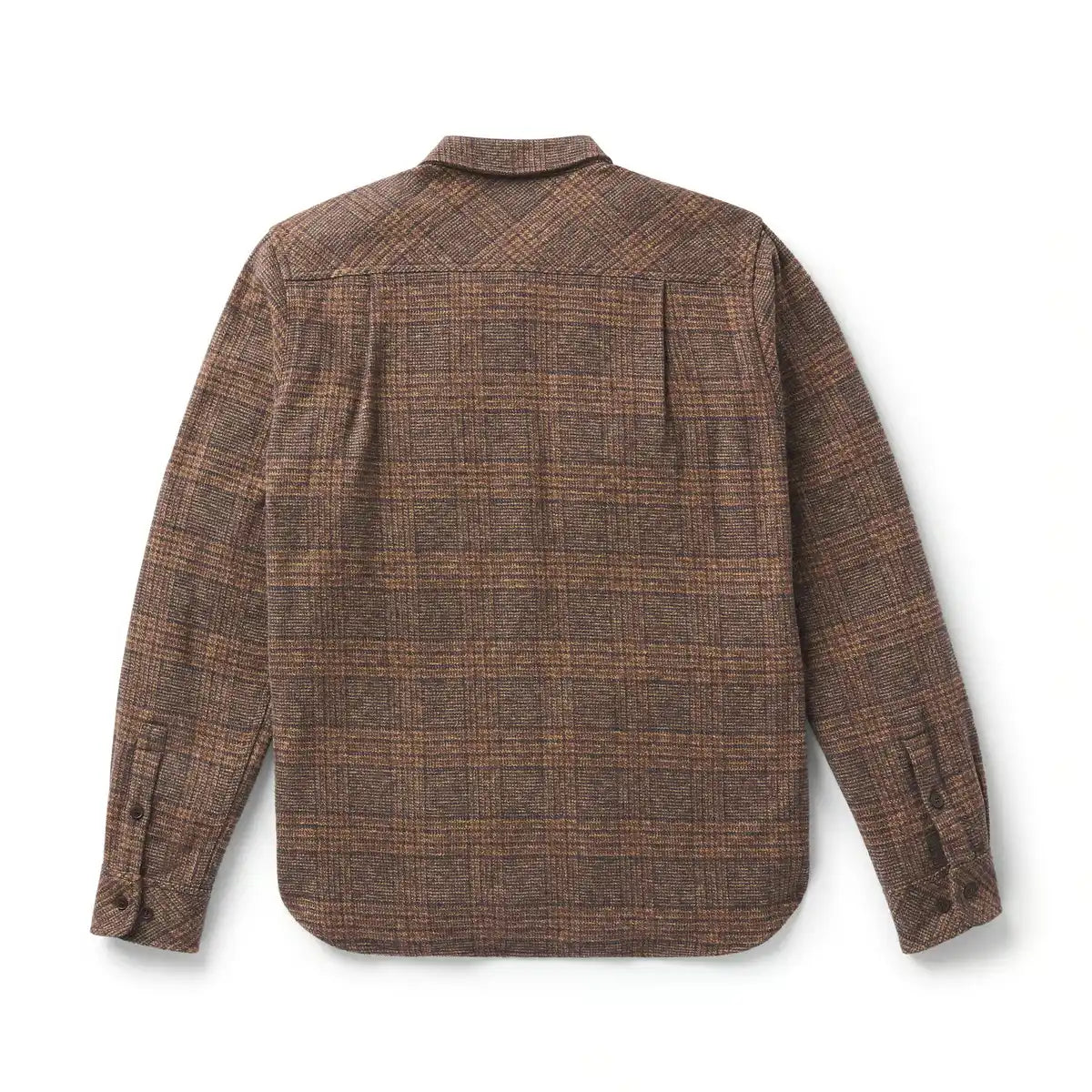 Men's Cedar Mill Cotton Flannel Brown/Tan Tweed Plaid - Image 2