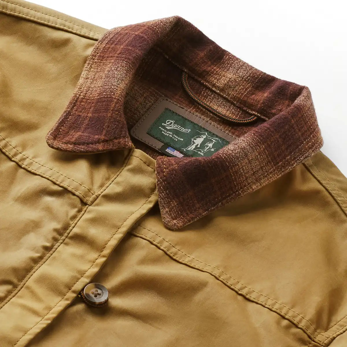 Danner Maywood Waxed Canvas Jacket Tan/Espresso - Image 6