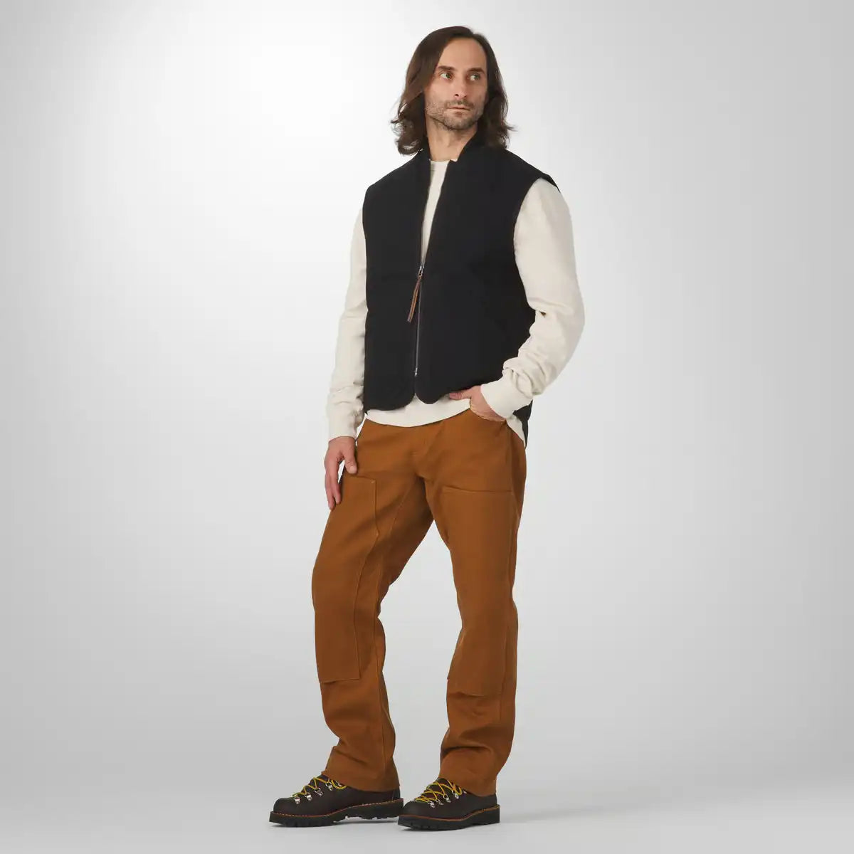 Danner Oxbow Primaloft Vest Black/Olive - Image 2