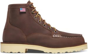 Men's Bull Run Moc Toe 6 Brown Heel ST