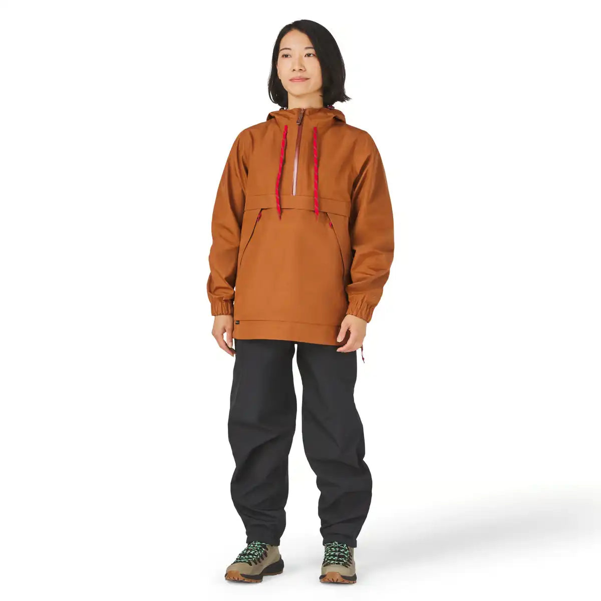 Cascade Crest Packable 3L GTX Jacket Glazed Ginger - Image 3