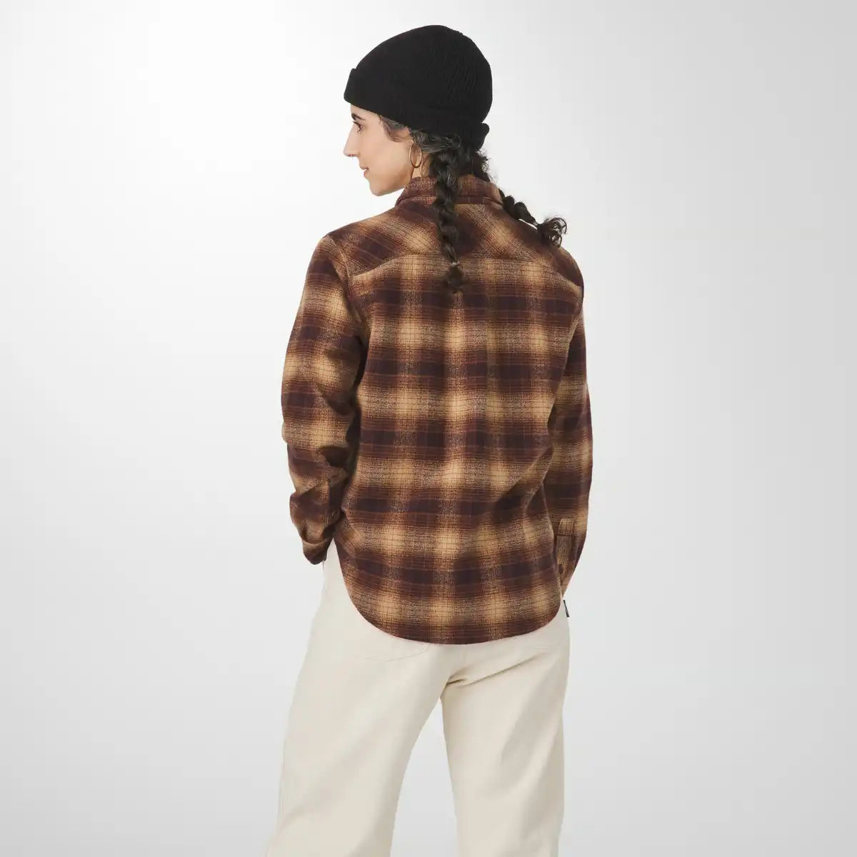 Danner Sauvie Cotton Flannel Espresso Plaid - Image 2