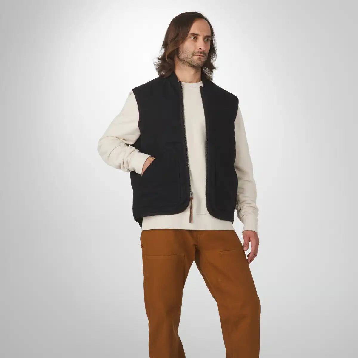 Danner Oxbow Primaloft Vest Black/Olive - Image 4