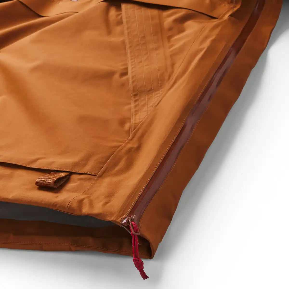 Cascade Crest Packable 3L GTX Jacket Glazed Ginger - Image 7