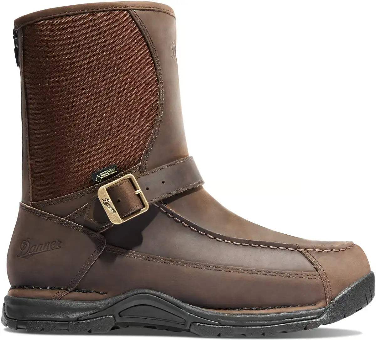 Sharptail Rear Zip 10 Dark Brown