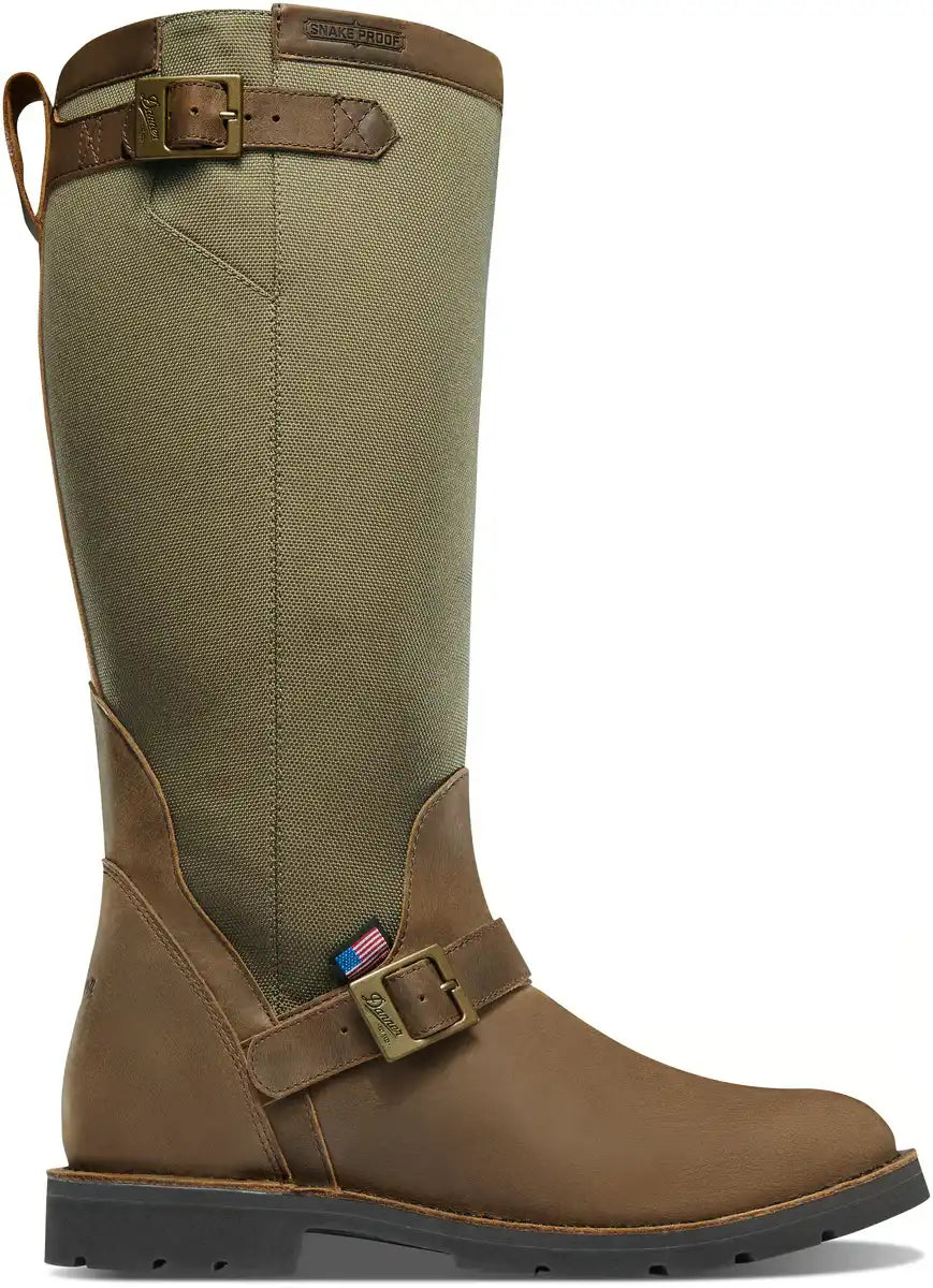 San Angelo Snake Boot 17 Brown