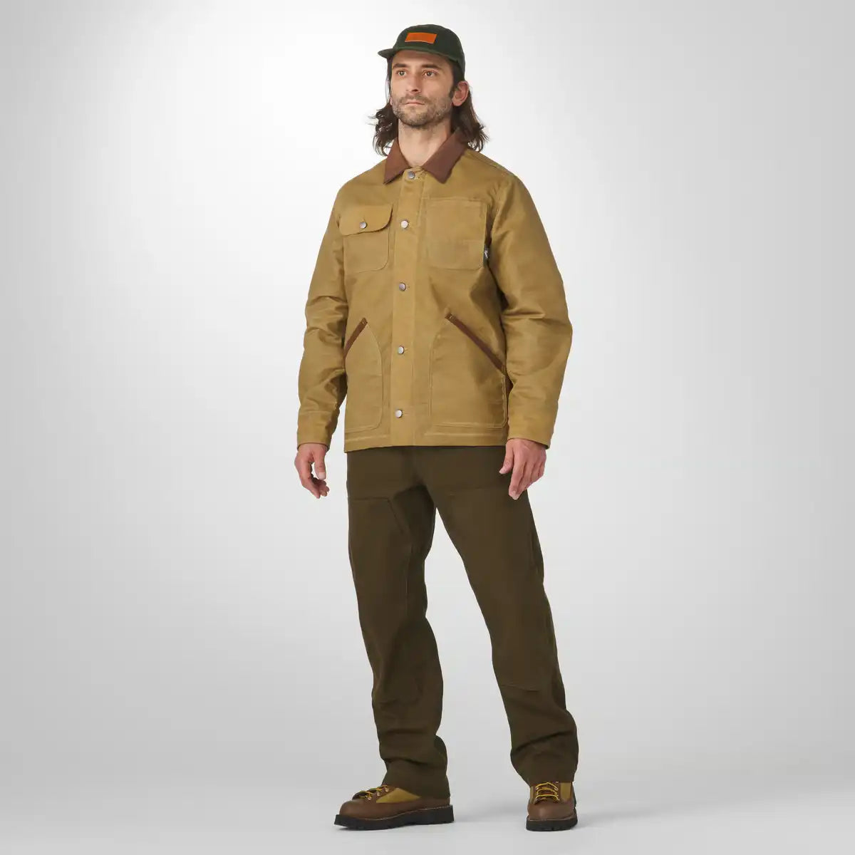 Danner Shipyard Waxed Jacket Tan/Bison - Image 3