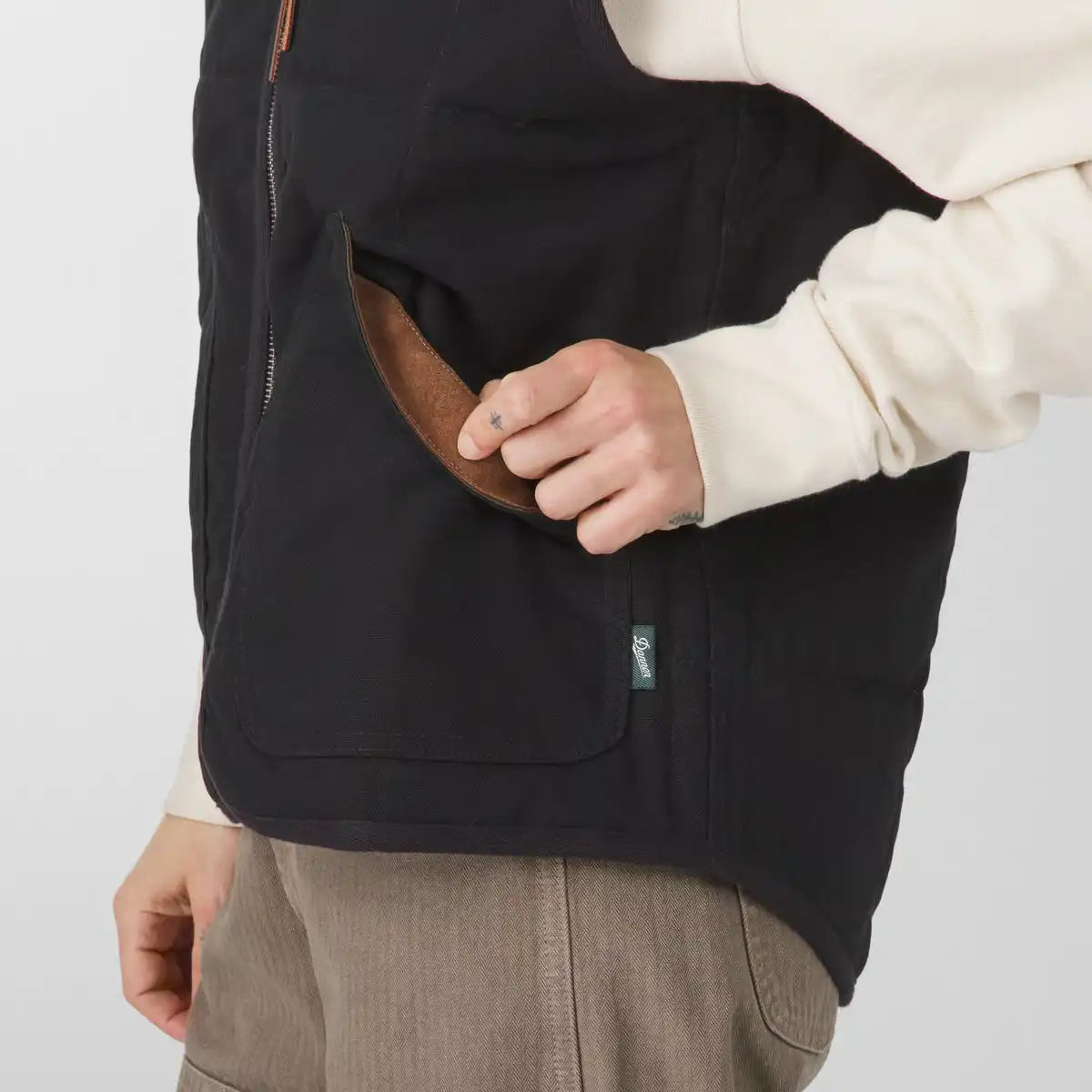 Danner Oxbow Primaloft Vest Black/Olive - Image 7