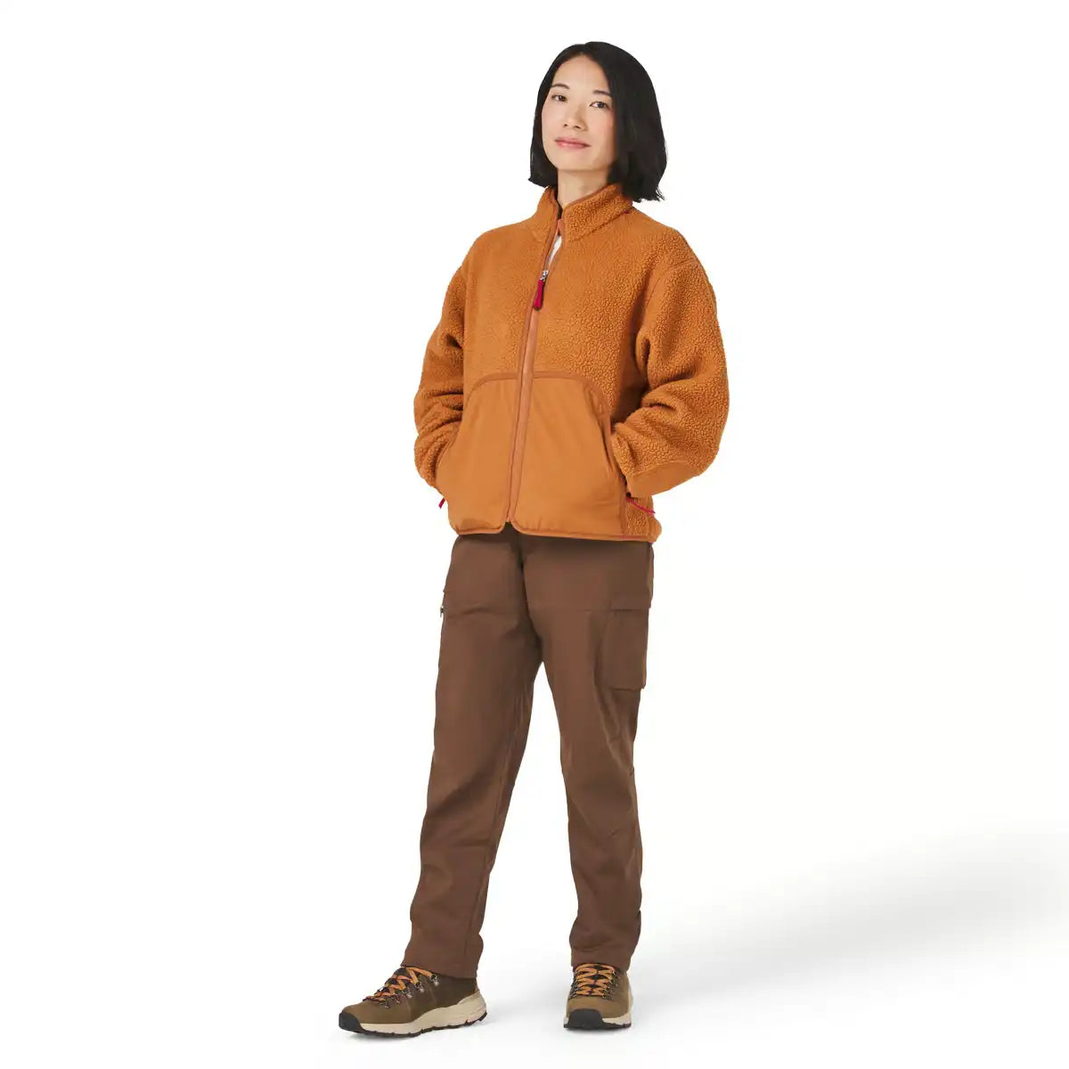 Wolf Creek Sherpa Jacket Glazed Ginger - Image 3