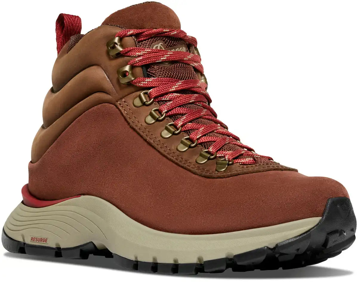 Women's Trail Trainer Mid 4 Chocolate Brown/Wine - Image 2
