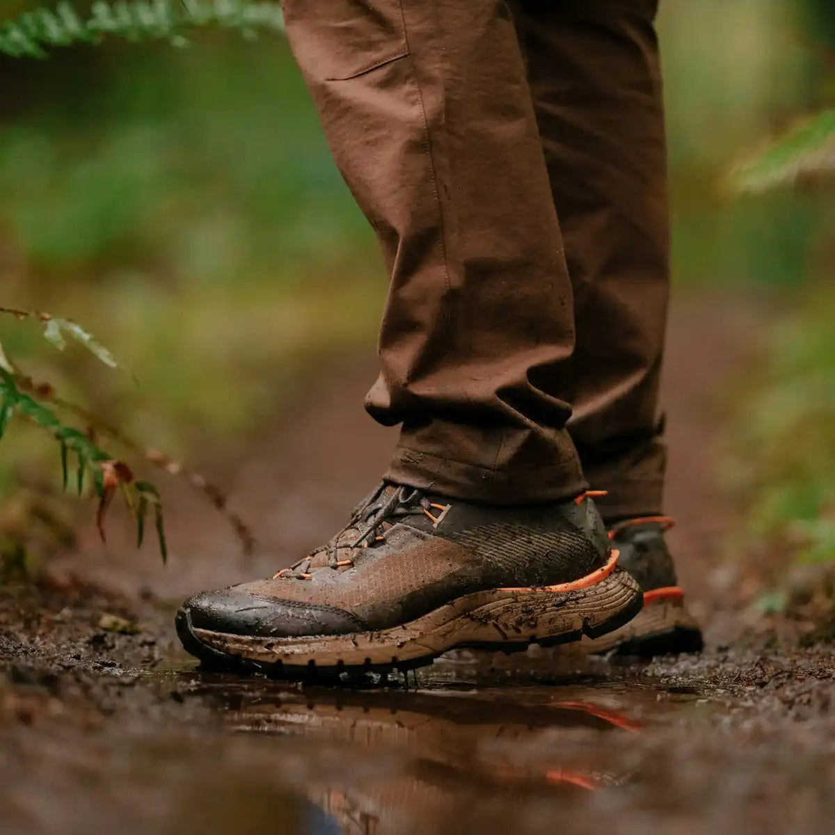 Trail Junction Mid 4 Malt Brown/Poppy Orange - Image 8
